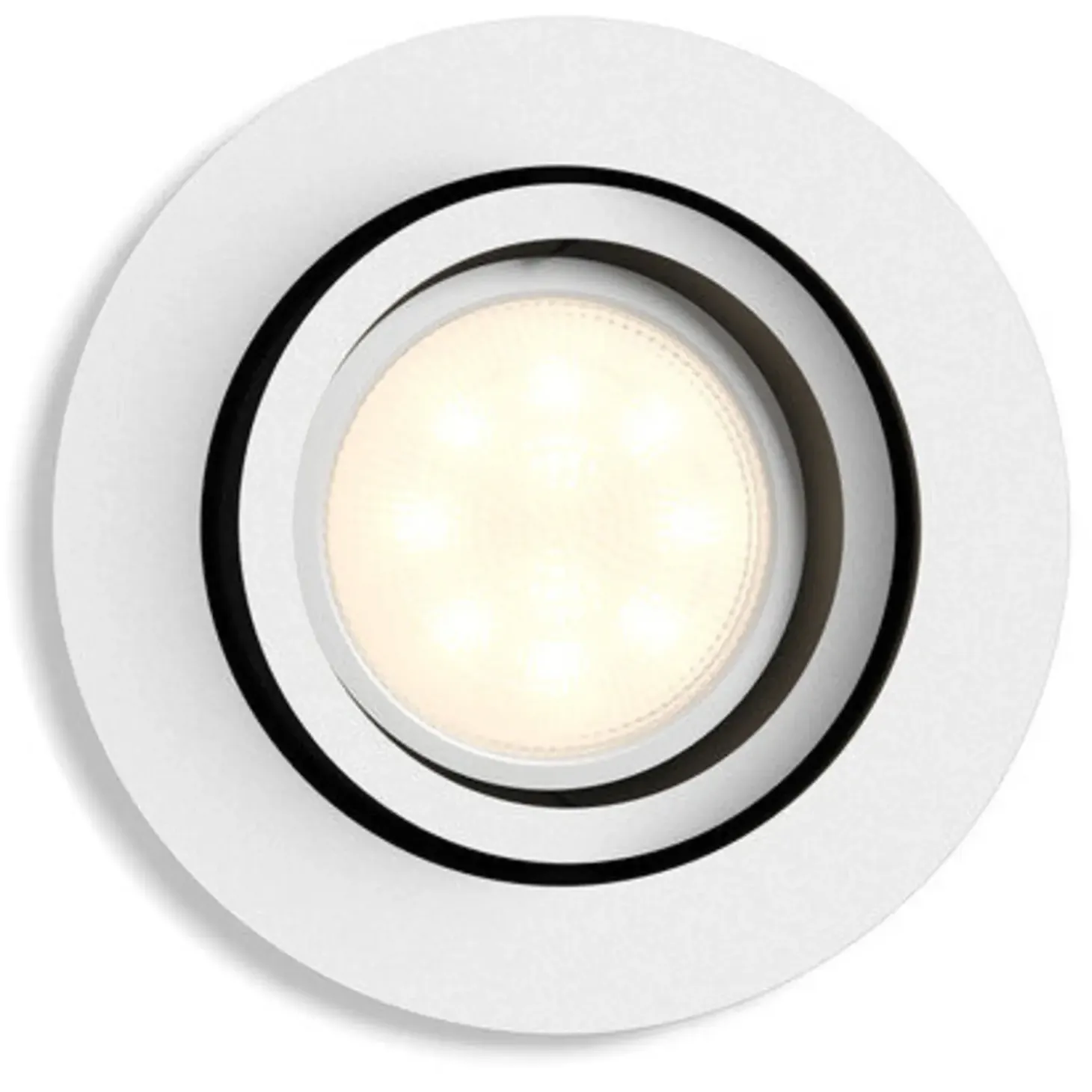 Philips Hue Milliskin indbygningsspot rund GU10 LED