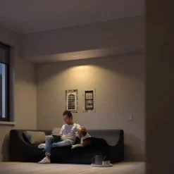 Philips Hue Milliskin indbygningsspot rund GU10 LED