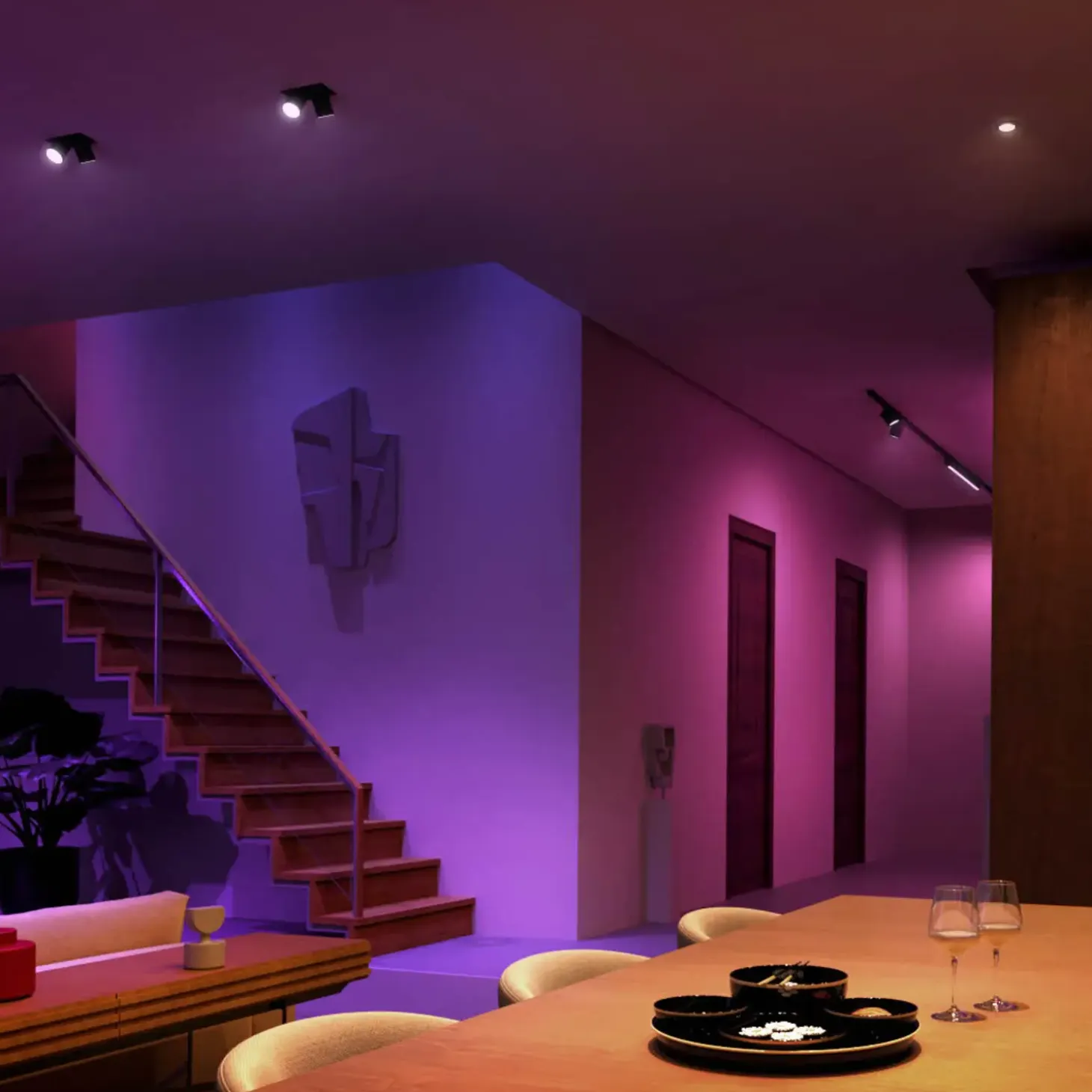 Philips Hue MR16-LED-spot GU5.3 hvid/farve ambiente 6,3W 2-pak