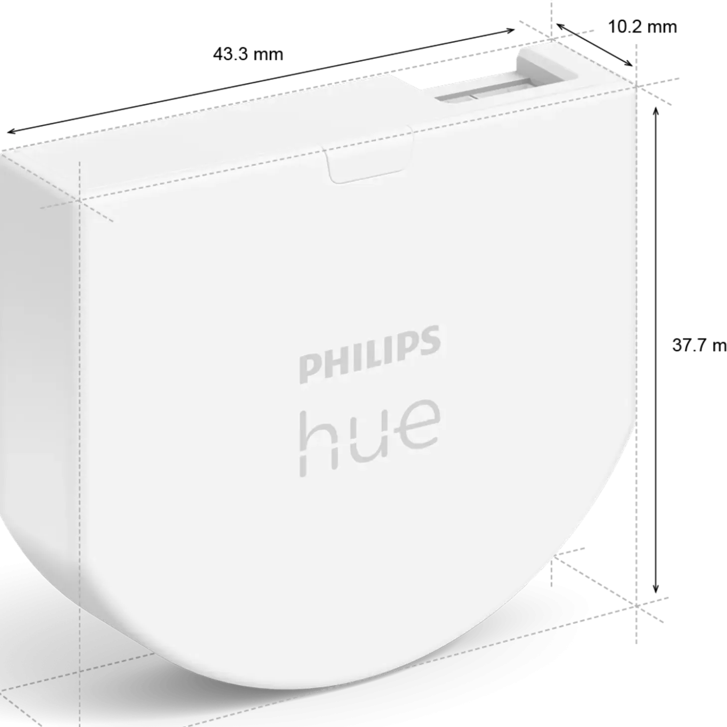 Philips Hue vægkontakt modul hvid