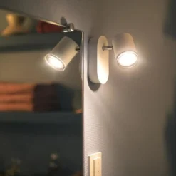 Philips Hue White ambiance Adore enkelt spot til badeværelse GU10 LED