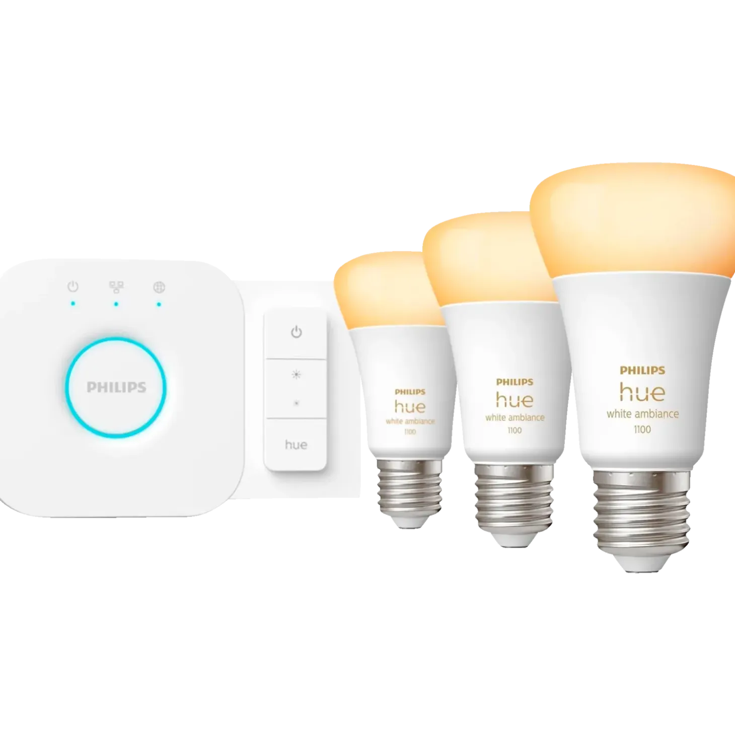Philips Hue White ambiance startsæt E27 LED