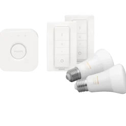 Philips Hue White and color ambiance startsæt E27