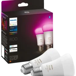 Philips Hue White and color ambiance dobbeltpakke E27 LED