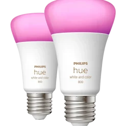 Philips Hue White and color ambiance dobbeltpakke E27 LED
