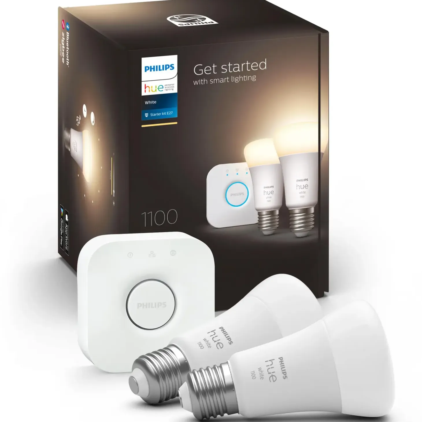 Philips Hue W startsæt E27