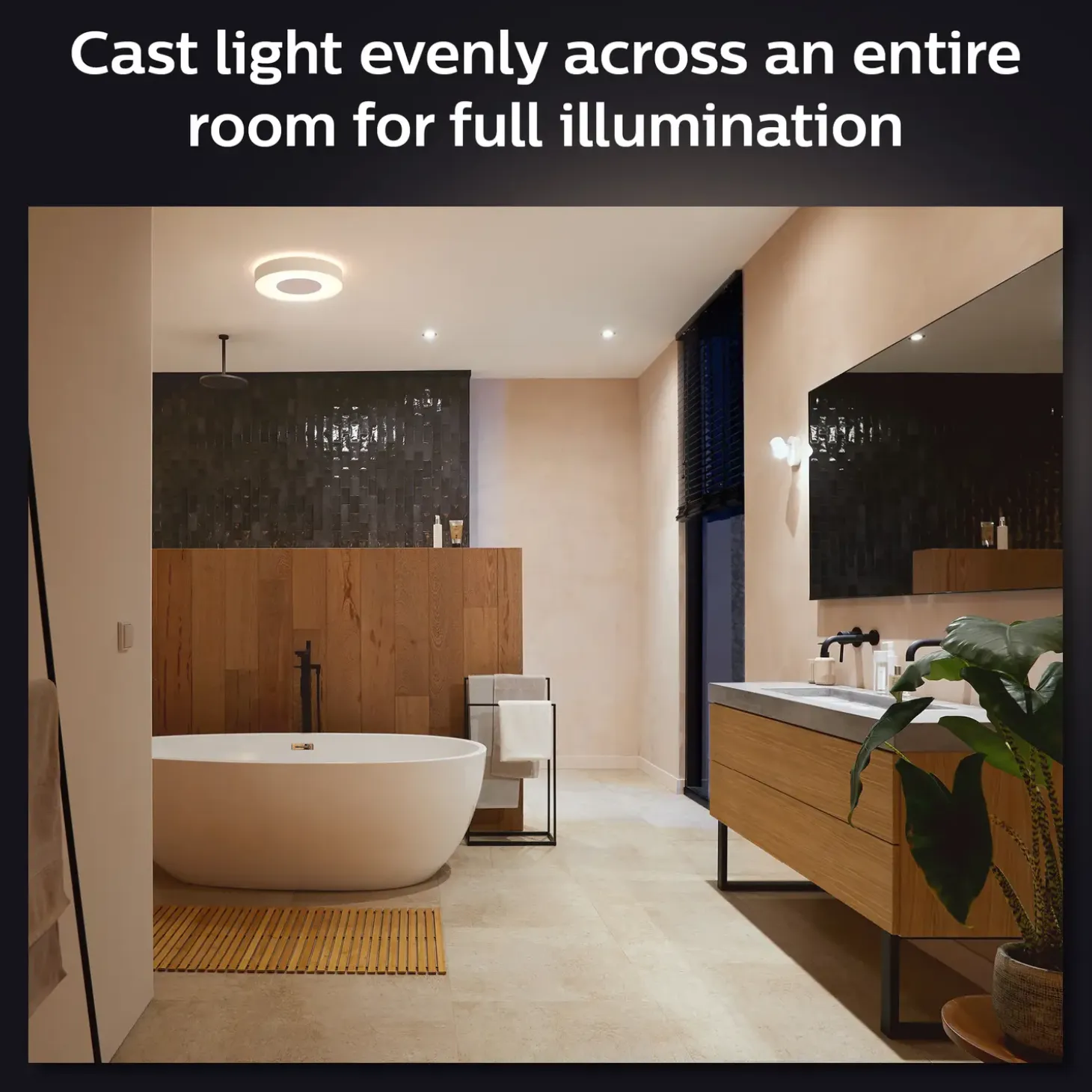 Philips Hue Xamento L indbygningsspot 3x5,7W hvid