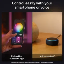 Philips Hue Xamento L indbygningsspot 3x5,7W hvid