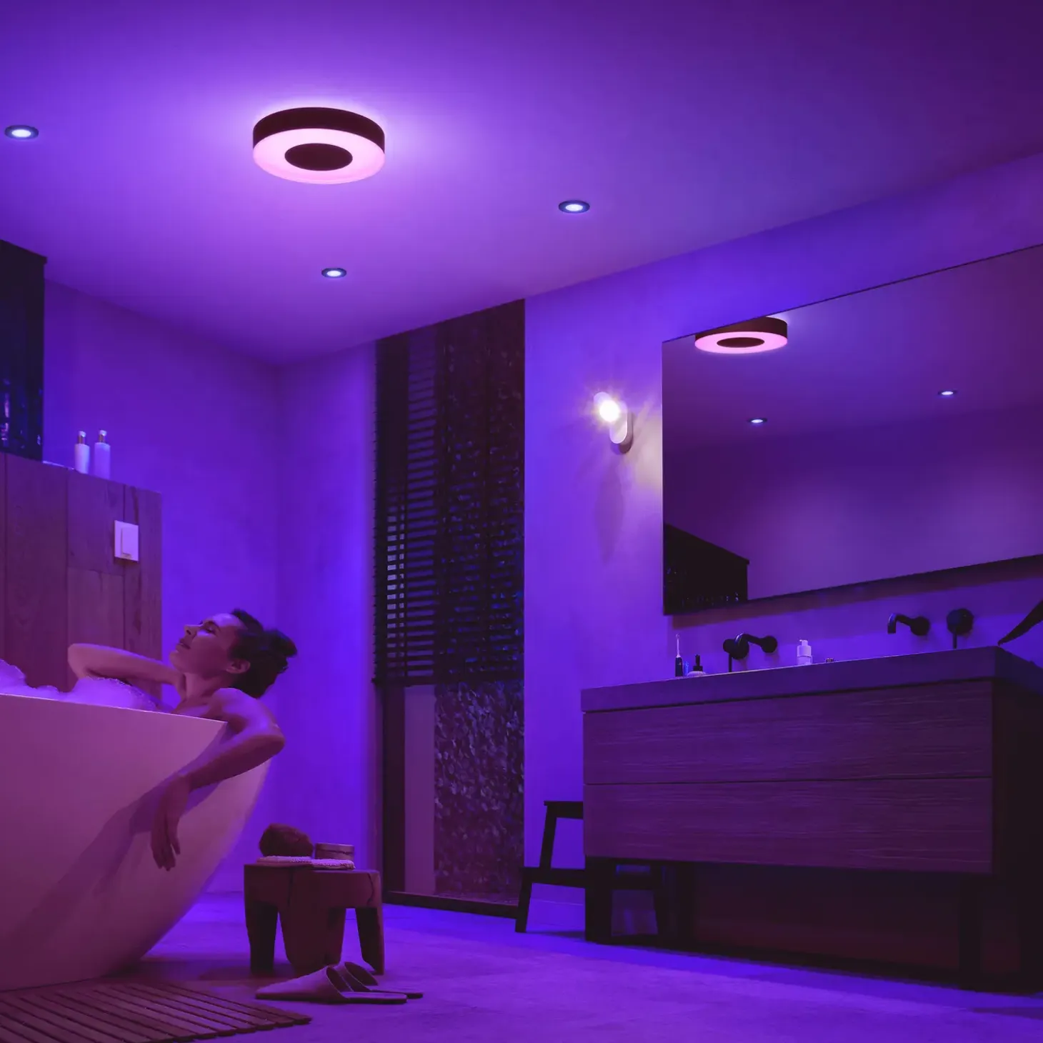 Philips Hue Xamento M loftslampe Ø38,1 cm 33,5W sort