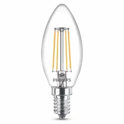Philips Kerte LED pære E14 40W 2 pack
