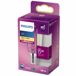 Philips Krone LED pære E14 15W 1 pack