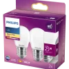 Philips Krone LED pære E27 25W 2 pack