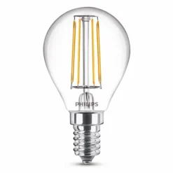 Philips Krone LED pære E14 40W 2 pack