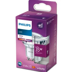 Philips LED spot 35W GU10, hvid (ikke dæmpbar)