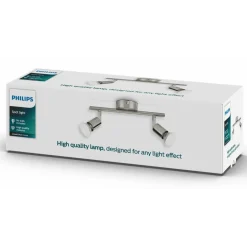 Philips Limbali spot 2x50W nikkel