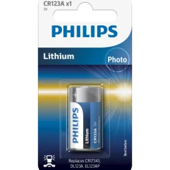 Philips Minicelle CR123A 1-blister batteri