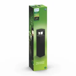 Philips Parterre havelampe 8W sort