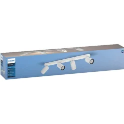 Philips Pongee spot 4x10W hvid