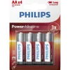 Philips Power alkaline LR6/AA batteri 4 stk.