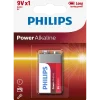 Philips Power Alkaline 6LR61/9V batteri 1 stk.