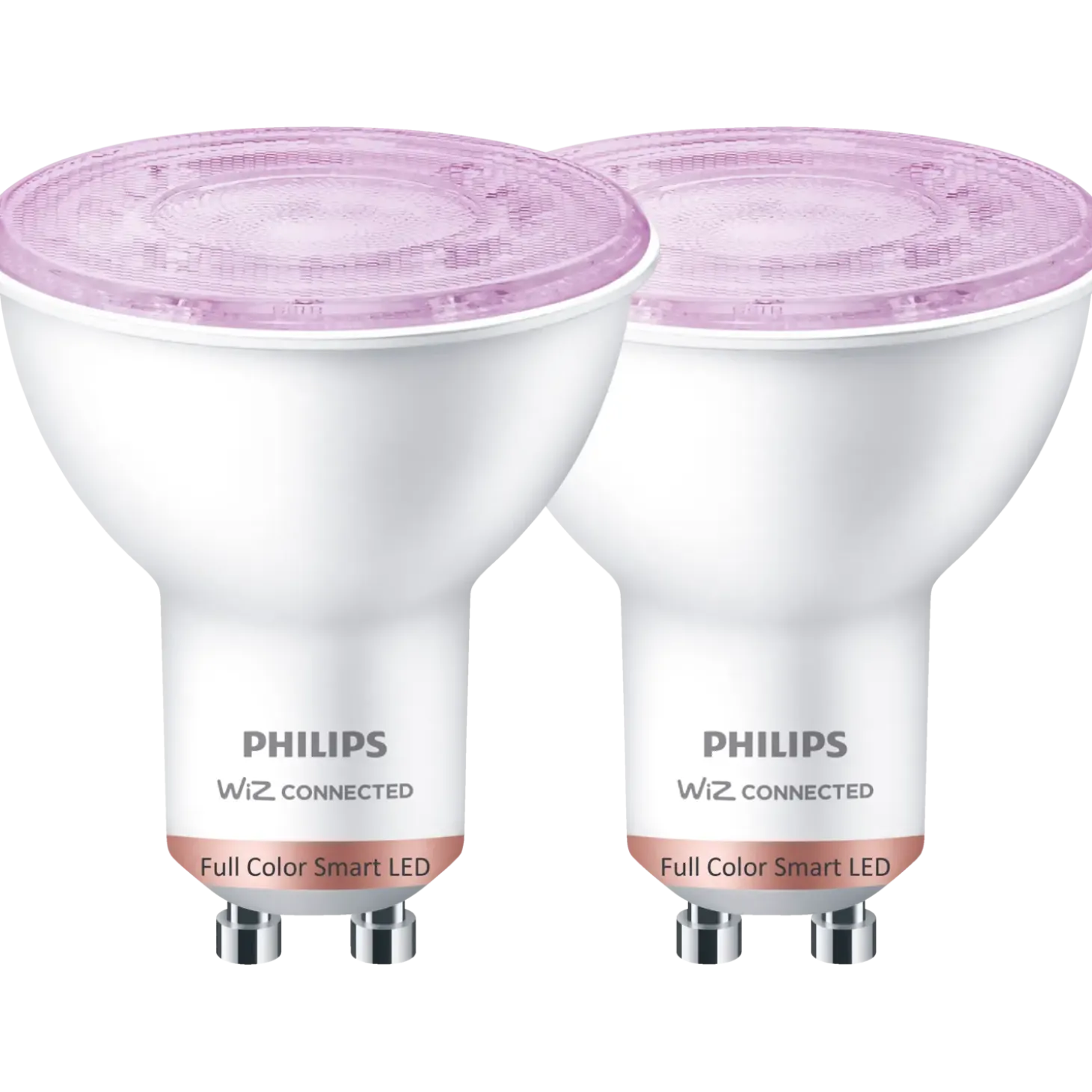 Philips Smart LED PAR16 farve spotpære 4,7W GU10 2-pak