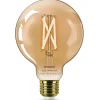 Philips Smart WiZ white LED pære E27 6,7W globe guld