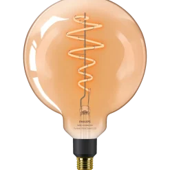 Philips Smart WiZ white LED pære E27 6,7W mega globe guld