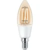 Philips Smart WiZ white LED pære E14 4,9W kerte klar