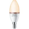 Philips Smart WiZ white LED pære E14 4,6W kerte mat