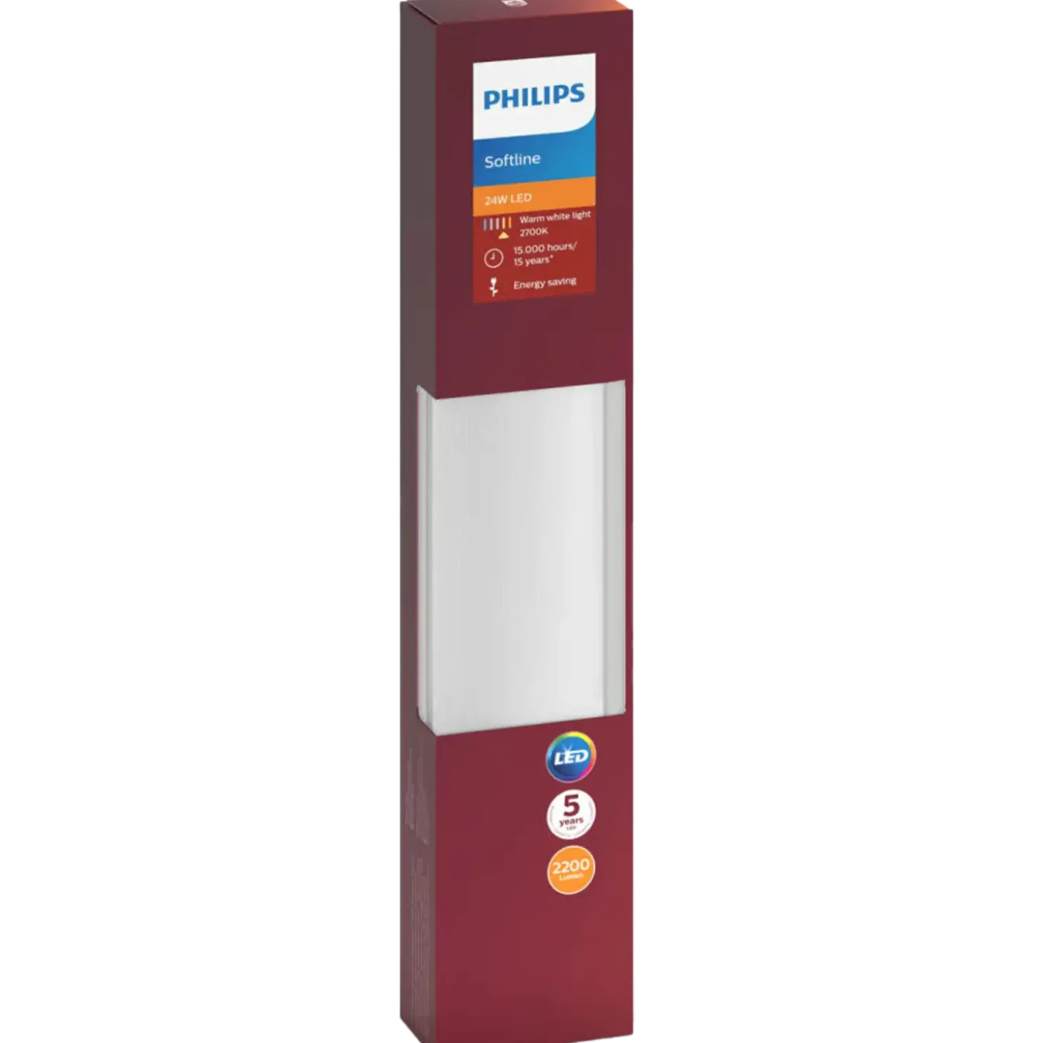 Philips Softline LED stave 24W hvid