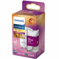 Philips Spot LED pære GU10 35W 1 pack