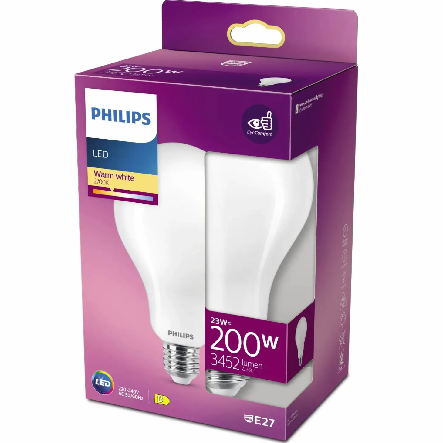 Philips Standard LED pære E27 200W 1 pack