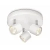 Philips Star LED spot 3x4W hvid