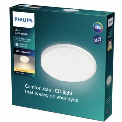Philips Twirly plafond 12W hvid