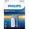 Philips Ultra alkaline 6LR61 batteri 1 stk.