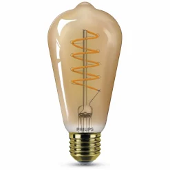 Philips Vintage dråbeform pære 25W E27 guld