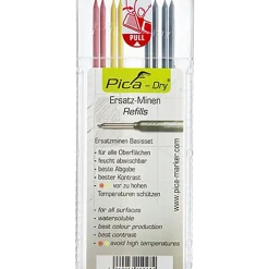 Picadry refill 4x grafit 2x rød 2x gul