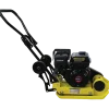 Pladevibrator 60 kg m/gummimåtte og hjul