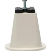 Plastfødder til varmepumpe med 50 mm bolte, Ø 105 mm
