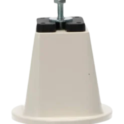 Plastfødder til varmepumpe med 50 mm bolte, Ø 105 mm