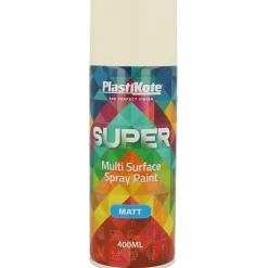 Plasti-Kote PK super mat hvid 400 ml