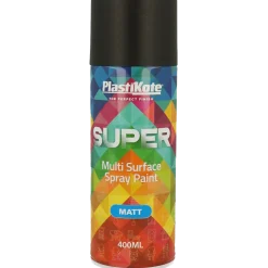 Plasti-Kote PK super mat sort 400 ml
