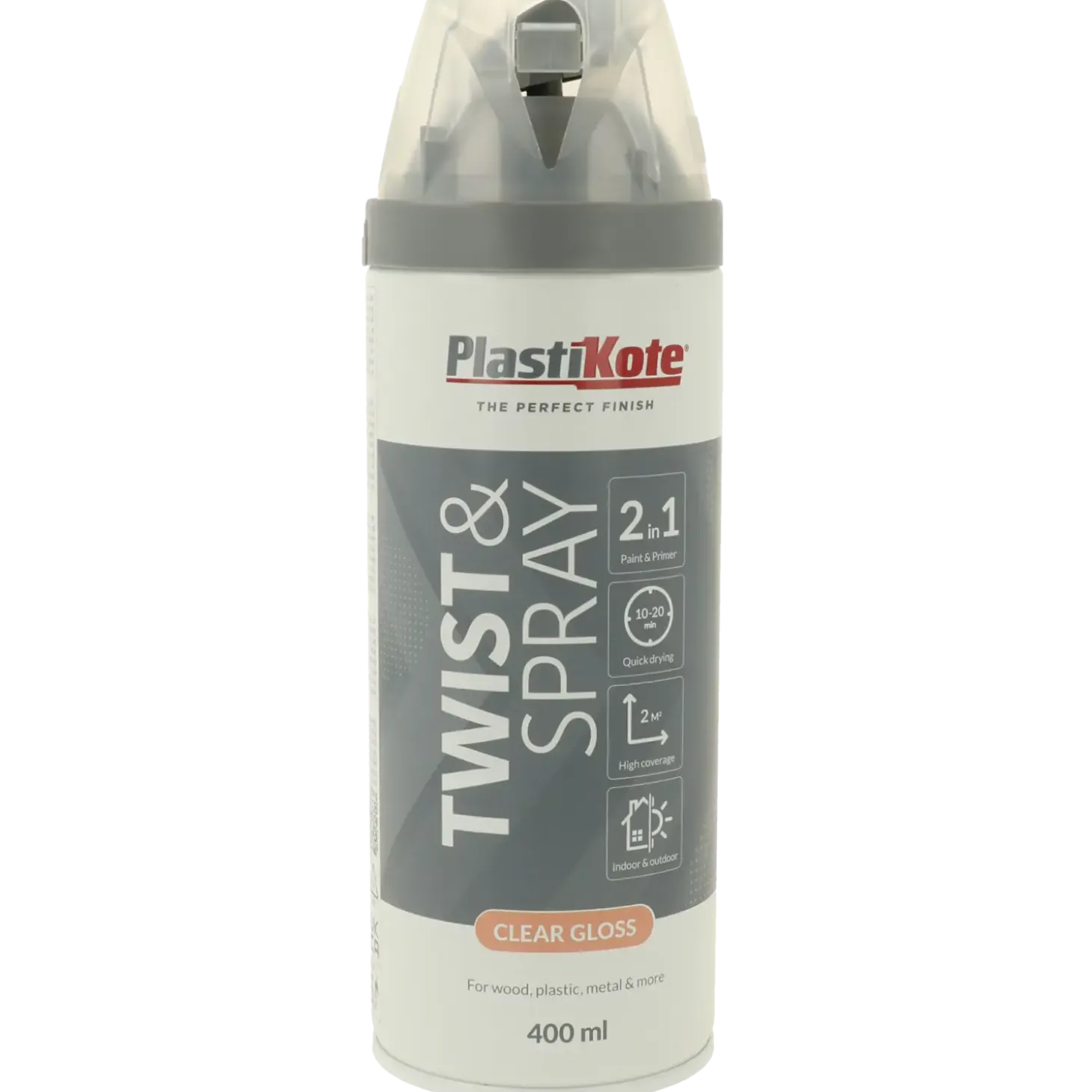 Plasti-Kote twist klarlak blank 400 ml