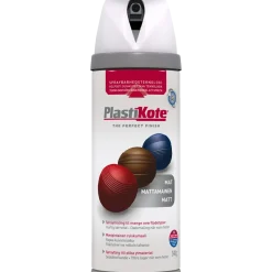 Plasti-Kote twist spraymaling 400 ml blank sort