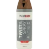 Plasti-Kote twist spraymaling 400 ml blank kastanjebrun