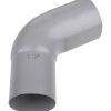 Plastmo bøjning 75 mm, 60° grå