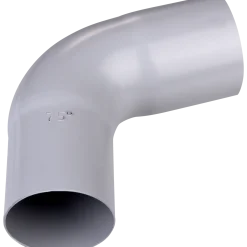 Plastmo bøjning 75 mm, 75° grå