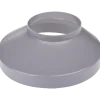 Plastmo brøndkrave 90x150 mm grå