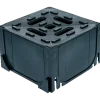 Plastmo HexaLine hjørnestykke sort