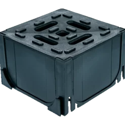 Plastmo HexaLine hjørnestykke sort